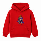 Pumpkin Knight kids Halloween hoodie - Red