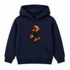 Gothic Swan adult Halloween hoodie - Navy