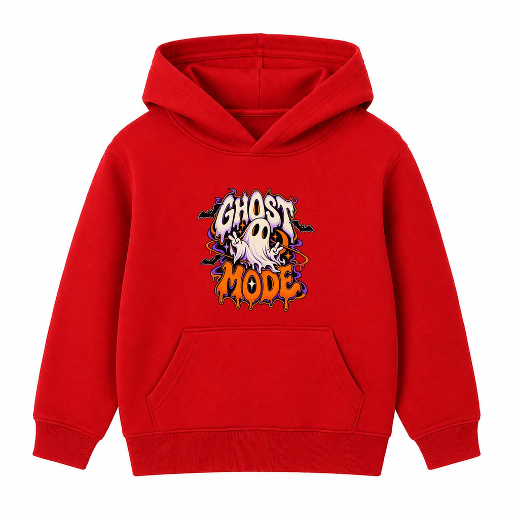 Ghost Mode adult Halloween hoodie - Red