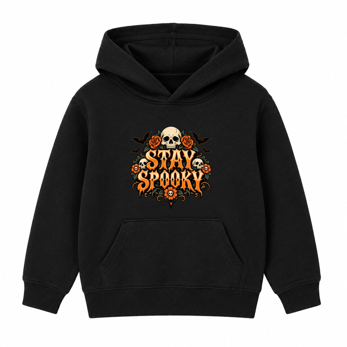 Stay Spooky adult Halloween hoodie - Black