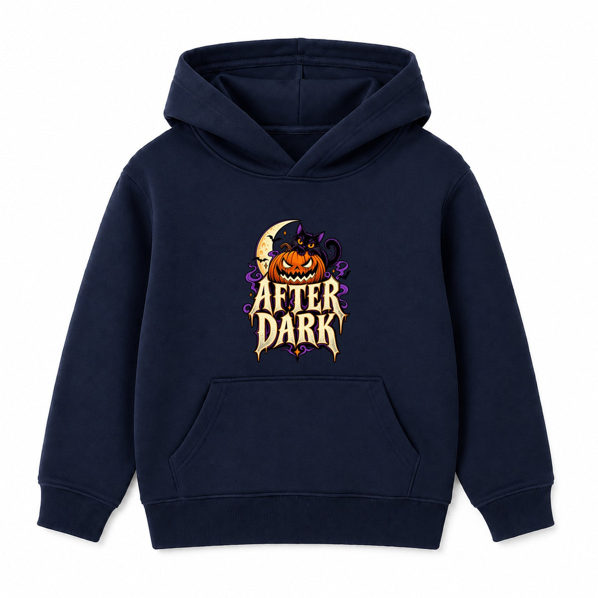 After Dark adult Halloween hoodie - Navy
