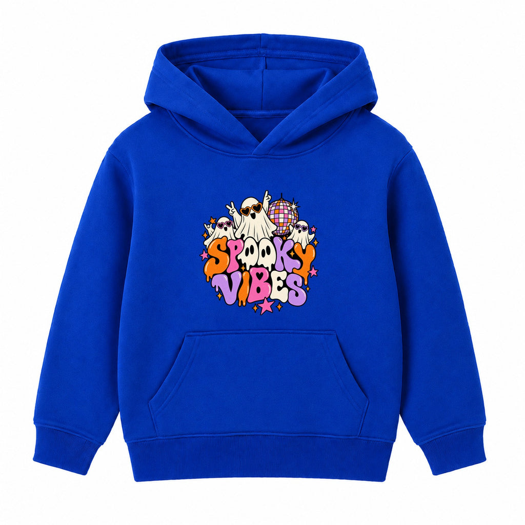 Spooky Vibes adult Halloween hoodie - Royal Blue