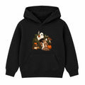 Cosy Reading Ghost adult Halloween hoodie - Black