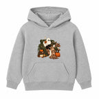 Cosy Reading Ghost adult Halloween hoodie - Heather Grey