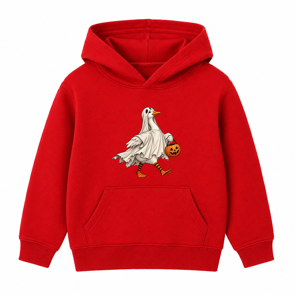 Ghost Goose adult Halloween hoodie - Red