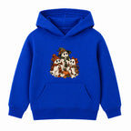 Coffee Ghosts adult Halloween hoodie - Royal Blue