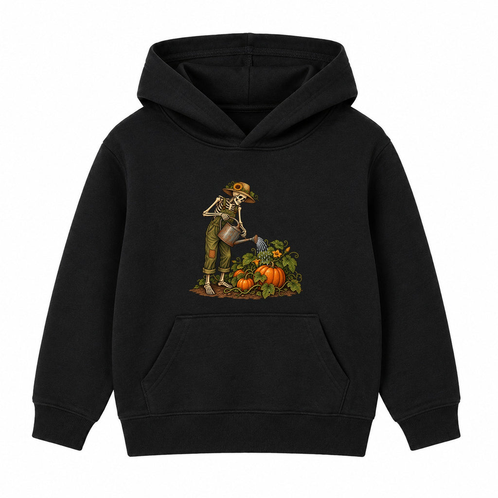 Skeleton Gardener adult Halloween hoodie - Black