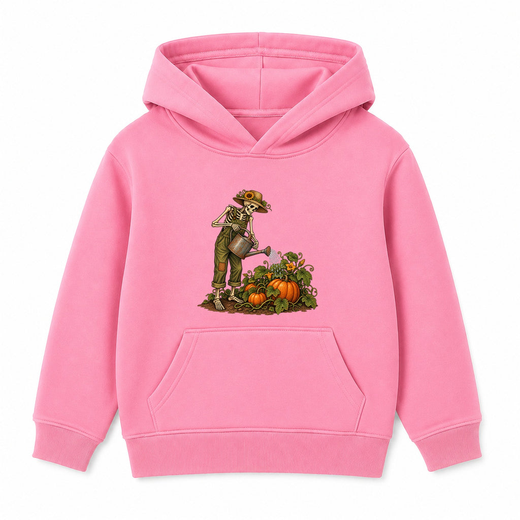 Skeleton Gardener adult Halloween hoodie - Pink