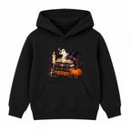 Spellbook Stack adult Halloween hoodie - Black