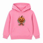 Pumpkin Disco Ball adult Halloween hoodie - Pink