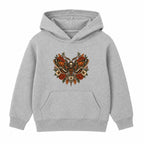 Lantern Moth adult Halloween hoodie - Heather Grey