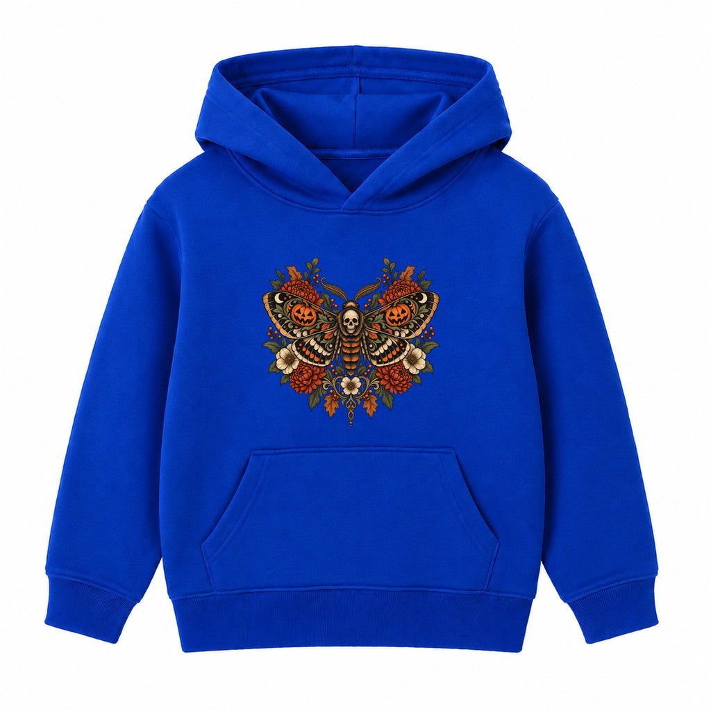Lantern Moth adult Halloween hoodie - Royal Blue