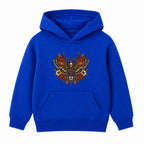 Lantern Moth adult Halloween hoodie - Royal Blue