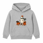 Ghost Dog Walker adult Halloween hoodie - Heather Grey