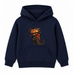 Witch Boot adult Halloween hoodie - Navy