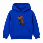 Witch Boot adult Halloween hoodie - Royal Blue