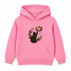 Celestial Cat adult Halloween hoodie - Pink
