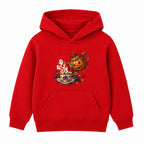 Pumpkin Teapot adult Halloween hoodie - Red