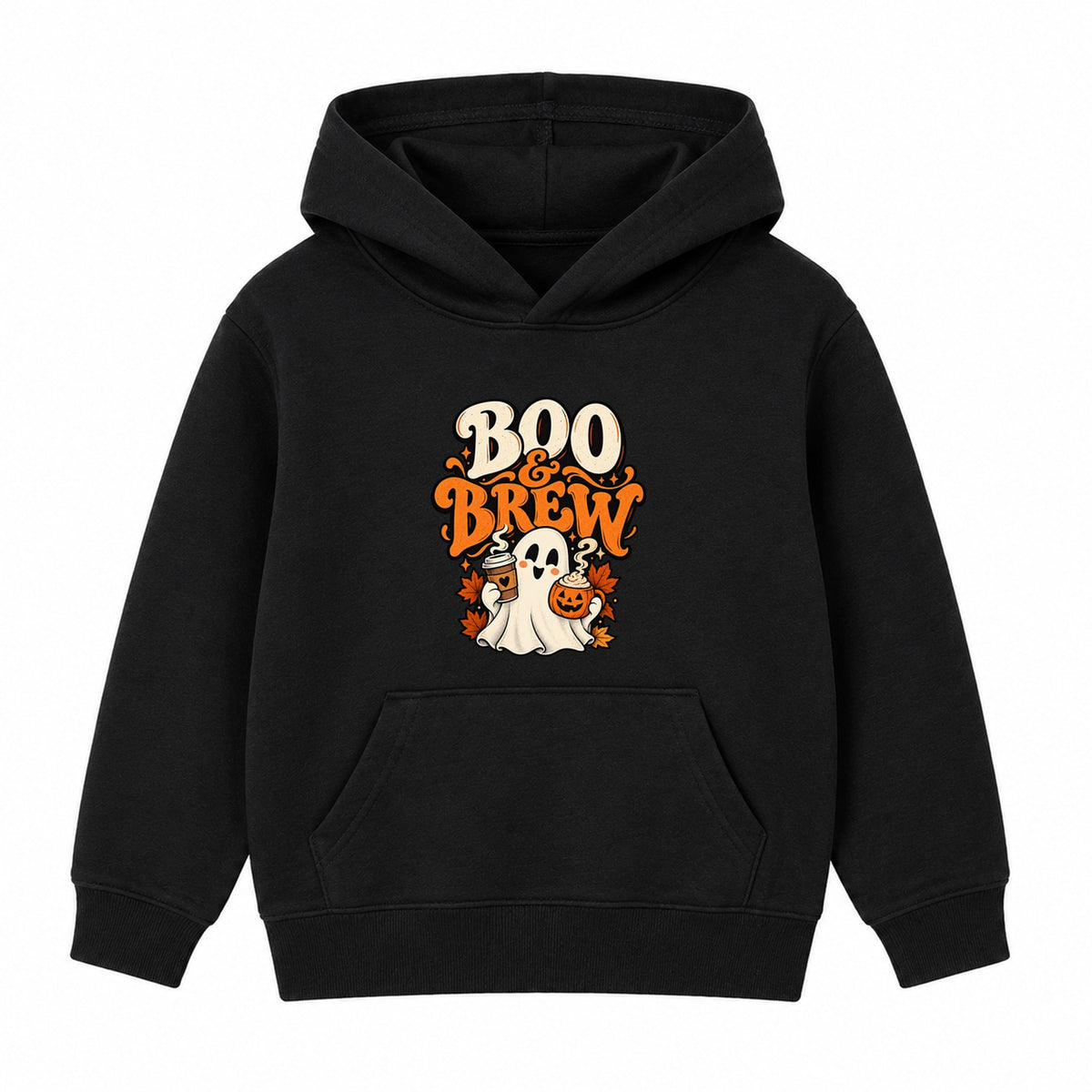 Boo Brew adult Halloween hoodie - Black