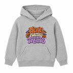 Here For The Treats adult Halloween hoodie - Heather Grey