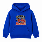 My Dog Was Comfortable kids hoodie - Royal Blue