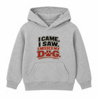 I Missed My Dog kids hoodie - Heather Grey