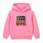 I Missed My Dog kids hoodie - Pink