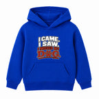 I Missed My Dog kids hoodie - Royal Blue