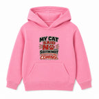 My Cat Said No kids hoodie - Pink