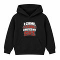 I Missed My Cat kids hoodie - Black