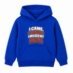 I Missed My Cat kids hoodie - Royal Blue