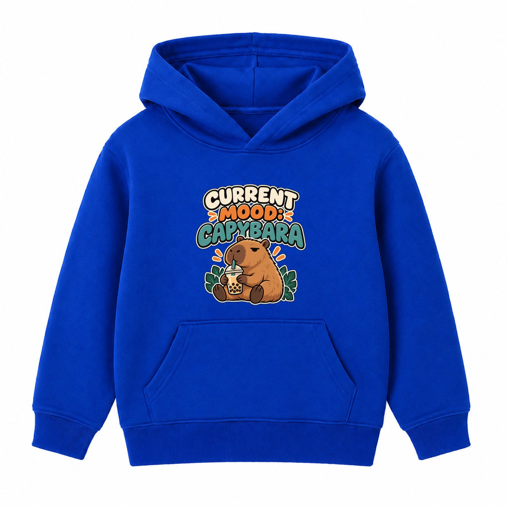 Current Mood Capybara kids hoodie - Royal Blue