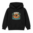 Busy Doing Nothing kids hoodie - Black