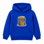 I Came I Saw I Had A Nap kids hoodie - Royal Blue