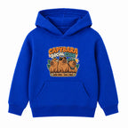 Capybara Social Club kids hoodie - Royal Blue