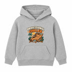 Professional Chiller kids hoodie - Heather Grey