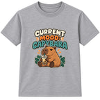 Current Mood Capybara kids t-shirt - Heather Grey