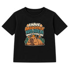 No Idea What's Going On kids t-shirt - Black