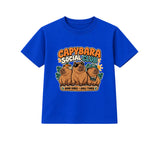 Capybara Social Club kids t-shirt - Blue