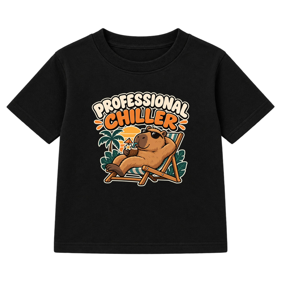 Professional Chiller kids t-shirt - Black