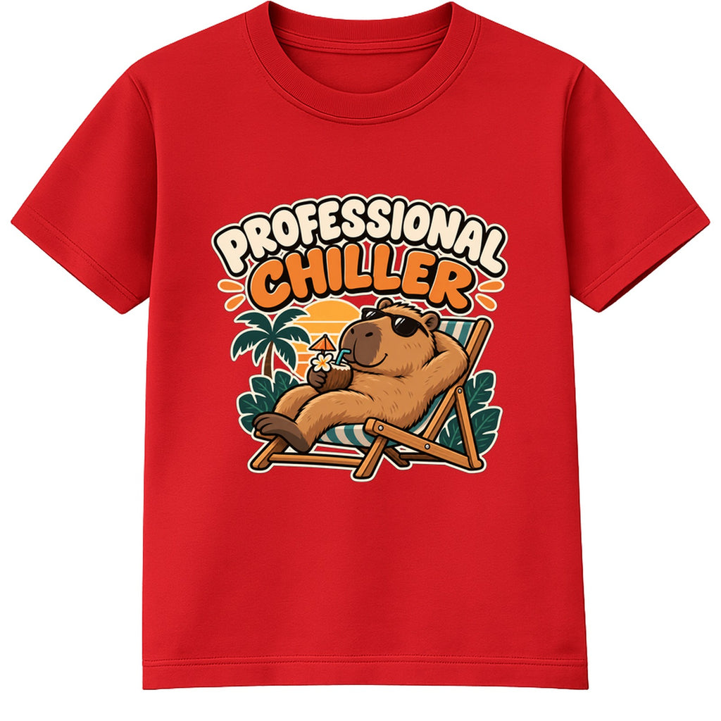 Professional Chiller kids t-shirt - Red