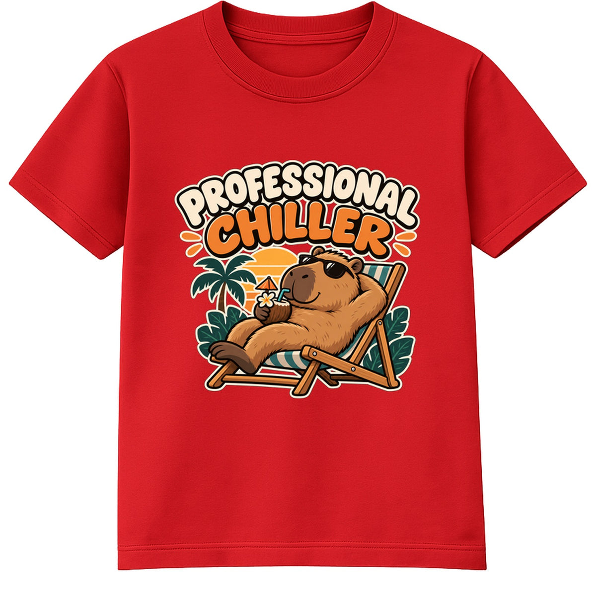 Professional Chiller kids t-shirt - Red