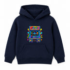 Maths Arcade kids Number Day hoodie - Navy