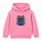 Maths Arcade kids Number Day hoodie - Pink