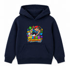 Maths Speedrun kids Number Day hoodie - Navy