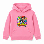 Maths Speedrun kids Number Day hoodie - Pink