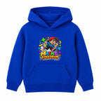 Maths Speedrun kids Number Day hoodie - Royal Blue