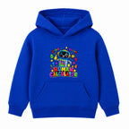 Human Calculator kids Number Day hoodie - Royal Blue