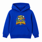 Times Table Champion kids Number Day hoodie - Royal Blue