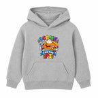 I Came For The Pi kids Number Day hoodie - Heather Grey